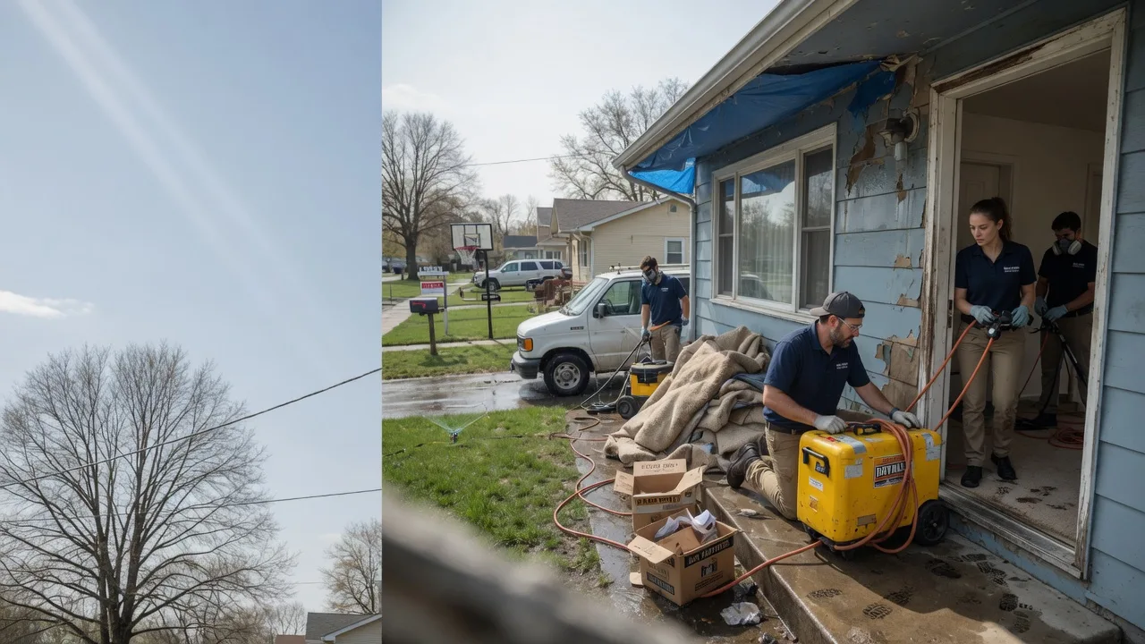 Basement Flood Cleanup in Arnett, WV near me